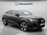 Used Audi Q3 Sportback Black Edition 150 HP (110 kW) 2022 Black SUV