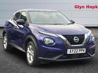Used Nissan Juke N-Connecta 114 HP (83 kW) 2022 Mauve/purple SUV