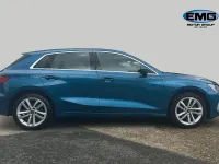 Used Audi A3 Sportback Sport 150 HP (110 kW) 2022 Blue Hatchback