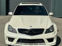 Used Mercedes C63 AMG 450 HP (330 kW) 2013 White Sedan