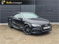 Used Audi A3 Cabriolet S-Line 150 HP (110 kW) 2020 Black Cabriolet