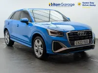 Used Audi Q2 S-Line 150 HP (110 kW) 2023 Blue SUV