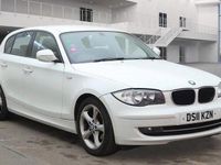 Used BMW 116 Sport Line 2011 White Hatchback