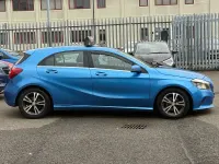 Used Mercedes A180 SE 109 HP (80 kW) 2015 Blue Hatchback