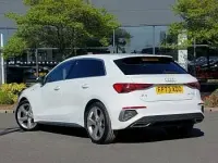 Używany Audi A3 S-Line 150 KM (110 kW) 2023 Biały Sedan/Limuzyna