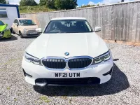 Used BMW 318 Sport Line 156 HP (114 kW) 2021 White Sedan