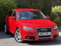 Usado Audi A3 Basis 160 HP (117 kW) 2008 Vermelho Citadino