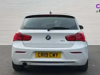 Used BMW 118 Sport Line 136 HP (100 kW) 2019 White Hatchback