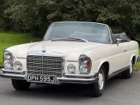 Used Mercedes 280 1970 White Cabriolet