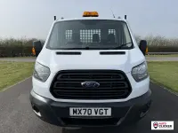 Used Ford Transit 130 HP (95 kW) 2020 White Cabriolet