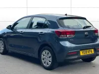 Used Kia Rio 83 HP (61 kW) 2019 Blue Hatchback