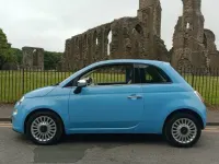 Used Fiat 500 Lounge 69 HP (50 kW) 2014 Blue Hatchback
