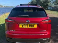 Used Lexus NX300h 195 HP (143 kW) 2017 Red SUV