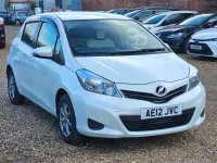 Used Toyota Vitz 2025 White Hatchback
