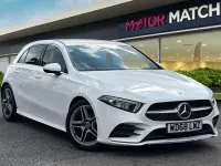 Used Mercedes A180 AMG line 2019 White Hatchback