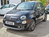 Used Fiat 500 S 69 HP (50 kW) 2019 Black Hatchback
