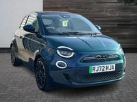 Used Fiat 500e La Prima 86 kW (118 HP) 2022 Green Cabriolet