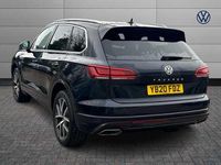 Used VW Touareg R-line 286 HP (210 kW) 2020 Blue SUV