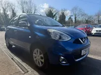 Used Nissan Micra Acenta 80 HP (58 kW) 2015 Blue Hatchback