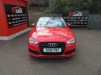 Begagnad Audi A3 S-Line 150 HK (110 kW) 2016 Röd Halvkombi