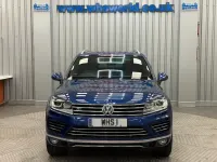 Used VW Touareg R-line 262 HP (192 kW) 2016 Blue SUV