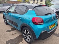 Used Citroën C3 PureTech 110 HP (80 kW) 2023 Blue Hatchback