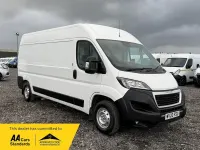Used Peugeot Boxer S 140 HP (102 kW) 2020 White Van