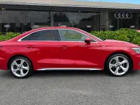 Used Audi A3 S-Line 110 HP (80 kW) 2023 Red Sedan