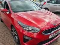 Used Kia Ceed First Edition 140 HP (102 kW) 2019 Red Hatchback