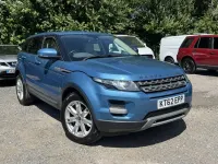 Used Land Rover Range Rover evoque Pure 150 HP (110 kW) 2013 Blue SUV