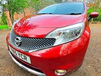 Begagnad Nissan Note Acenta Premium 90 HK (66 kW) 2015 Röd Halvkombi