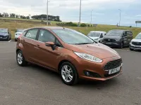 Used Ford Fiesta Zetec 2017 Brown Hatchback