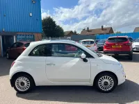Used Fiat 500 Lounge 69 HP (50 kW) 2013 White Hatchback