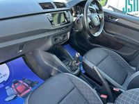 Begagnad Skoda Fabia SE 95 HK (69 kW) 2021 Silver Halvkombi