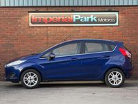 Used Ford Fiesta Zetec 2016 Blue Hatchback