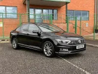Used VW Passat R-line 2016 Black Sedan