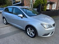 Begagnad Seat Ibiza ST 2014 Silver Kombi