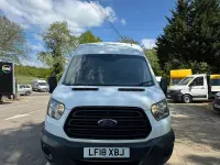 Used Ford Transit 170 HP (125 kW) 2018 White Van