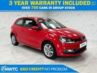 Used VW Polo SE 90 HP (66 kW) 2015 Red Hatchback