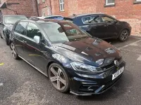 Used VW Golf VII R 310 HP (228 kW) 2018 Black Hatchback