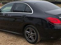 Used Mercedes C220 AMG Line Premium 194 HP (142 kW) 2019 Black Sedan