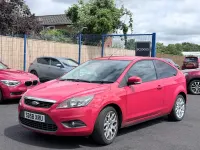 Used Ford Focus Zetec 2009 Red Hatchback