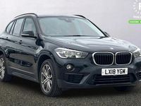 Used BMW X1 Sport Line 190 HP (139 kW) 2018 Black SUV
