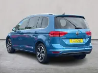 Begagnad VW Touran SEL 150 HK (110 kW) 2020 Blå Minibuss