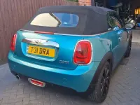 Used Mini Cooper Cabriolet 136 HP (100 kW) 2017 Turquoise Cabriolet