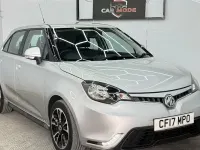 Used MG MG3 106 HP (77 kW) 2017 Silver Hatchback