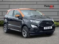 Used Ford Ecosport ST-Line 138 HP (101 kW) 2018 Black SUV