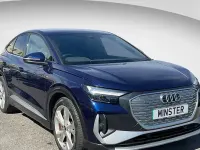 Used Audi Q4 Sportback e-tron S-Line 150 kW (204 HP) 2023 Blue SUV