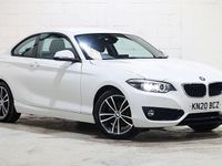 Used BMW 218 Sport Line 150 HP (110 kW) 2020 White Coupe
