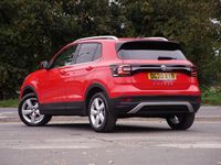 Used VW T-Cross SEL 95 HP (69 kW) 2020 Red SUV